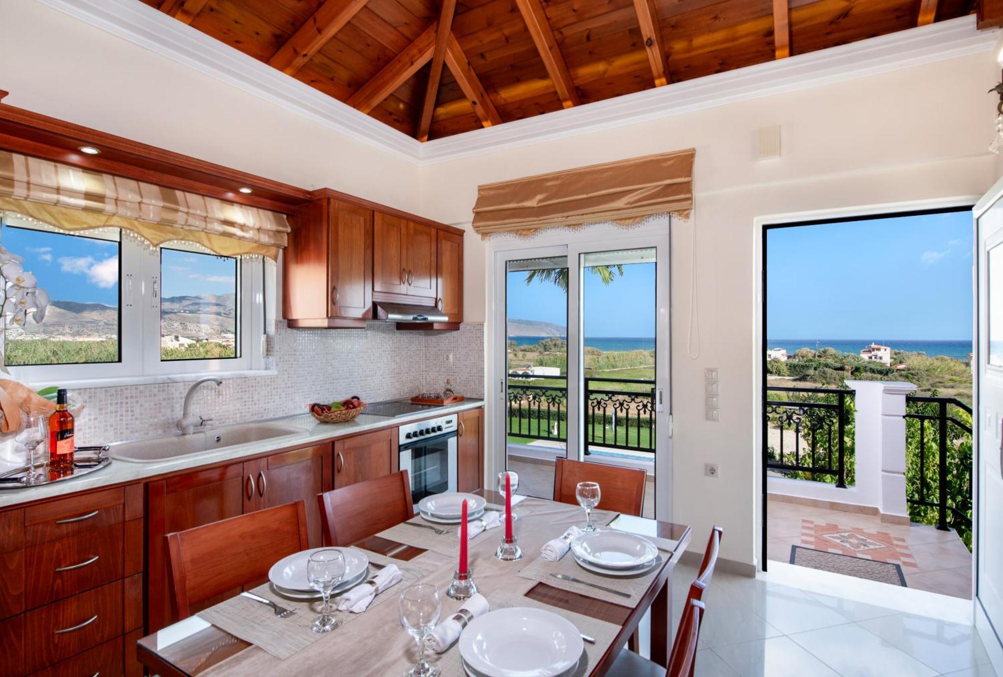 Socrates Holidays Apt. 2 With Pool Near The Beach Platanés المظهر الخارجي الصورة