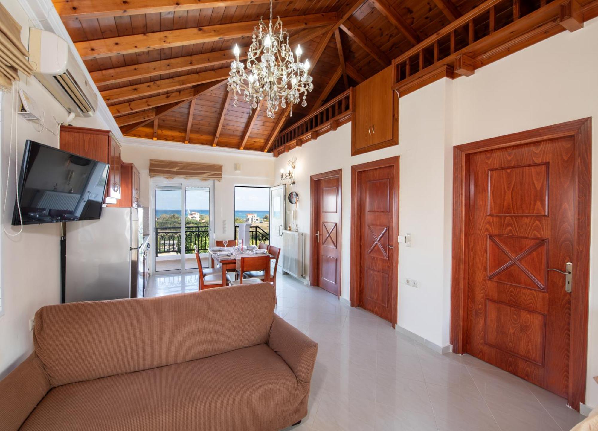Socrates Holidays Apt. 2 With Pool Near The Beach Platanés المظهر الخارجي الصورة