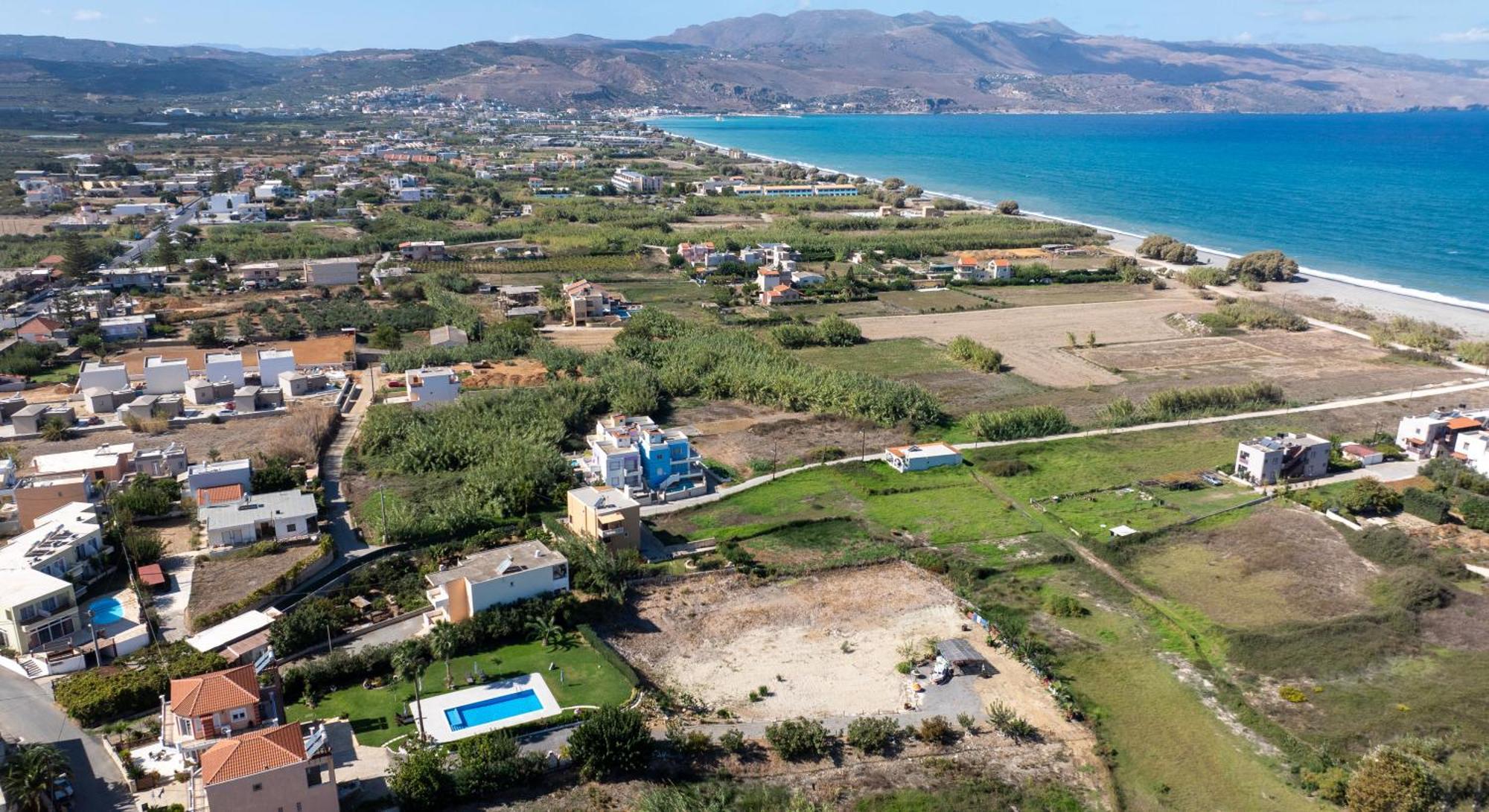 Socrates Holidays Apt. 2 With Pool Near The Beach Platanés المظهر الخارجي الصورة